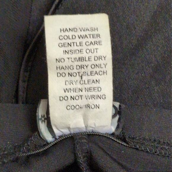 Deb Pink Black Strapless Formal Prom Dress Empire Waist Lace Bodice Y2K Size S - Picture 8 of 9